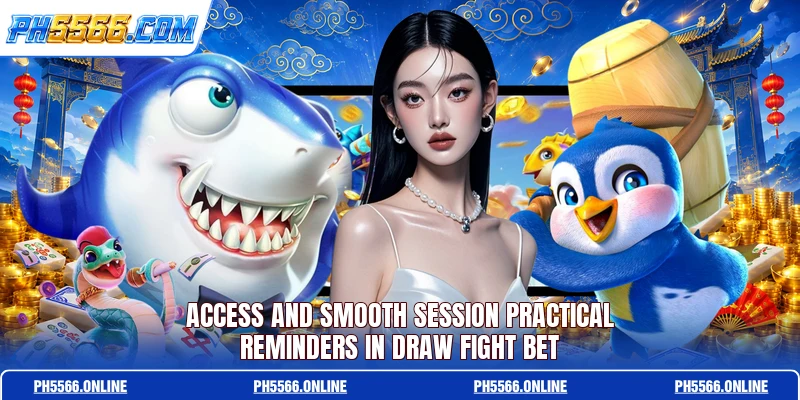 Access and smooth session practical reminders in Draw Fight Bet