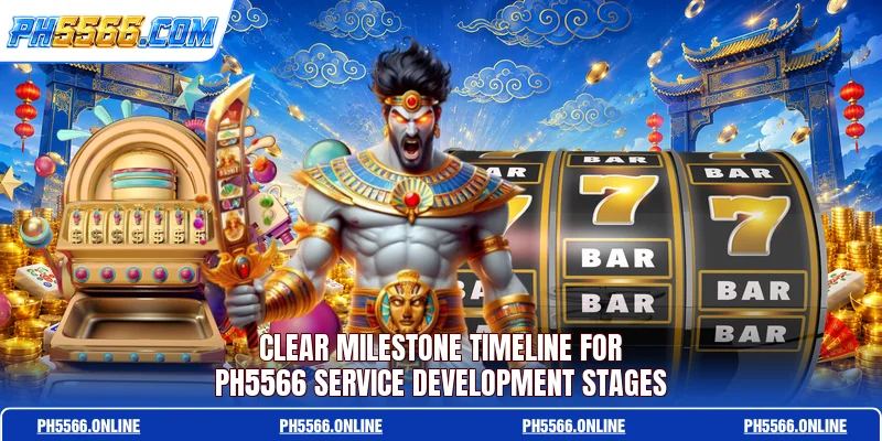 Clear milestone timeline for Ph5566 service development stages