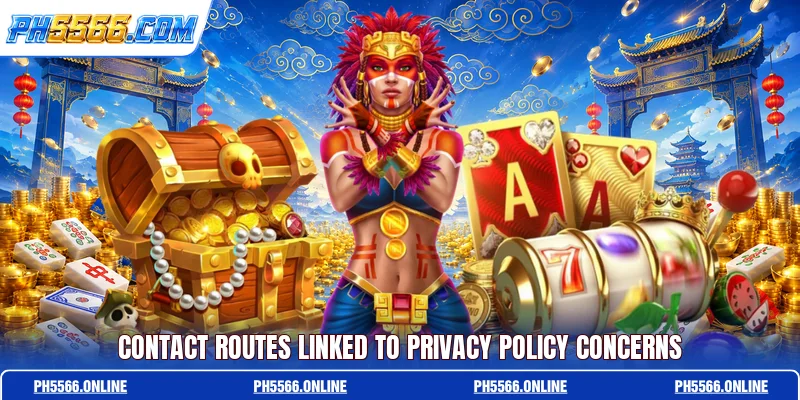 Contact routes linked to privacy policy concerns