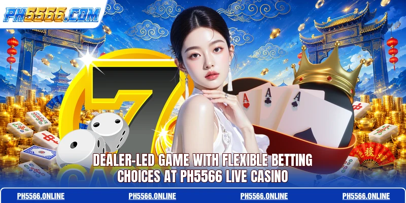 Dealer-led game with flexible betting choices at PH5566 Live Casino