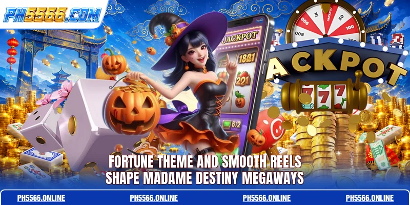 Fortune theme and smooth reels shape Madame Destiny Megaways