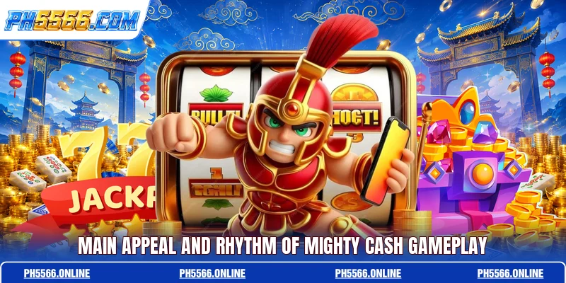 Main appeal and rhythm of Mighty Cash gameplay