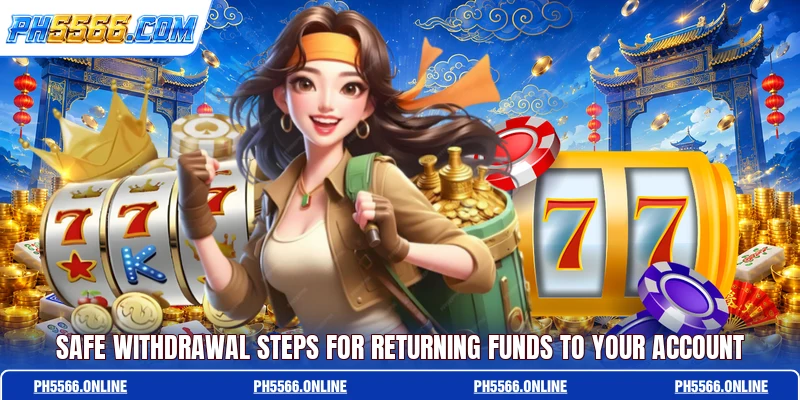 Safe withdrawal steps for returning funds to your account